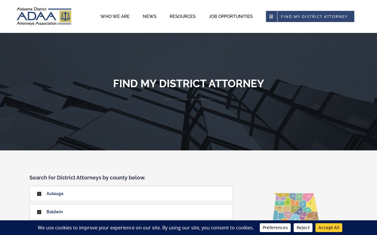 Franklin County criminal court records Alabama district attorney county lookup